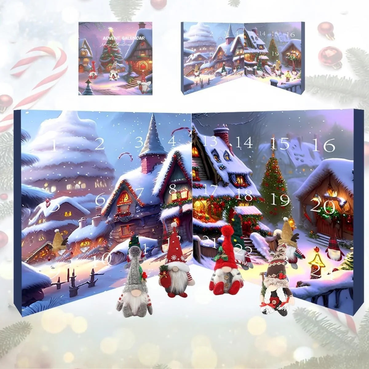 2025 Adventní kalendář s vánočními skřítky