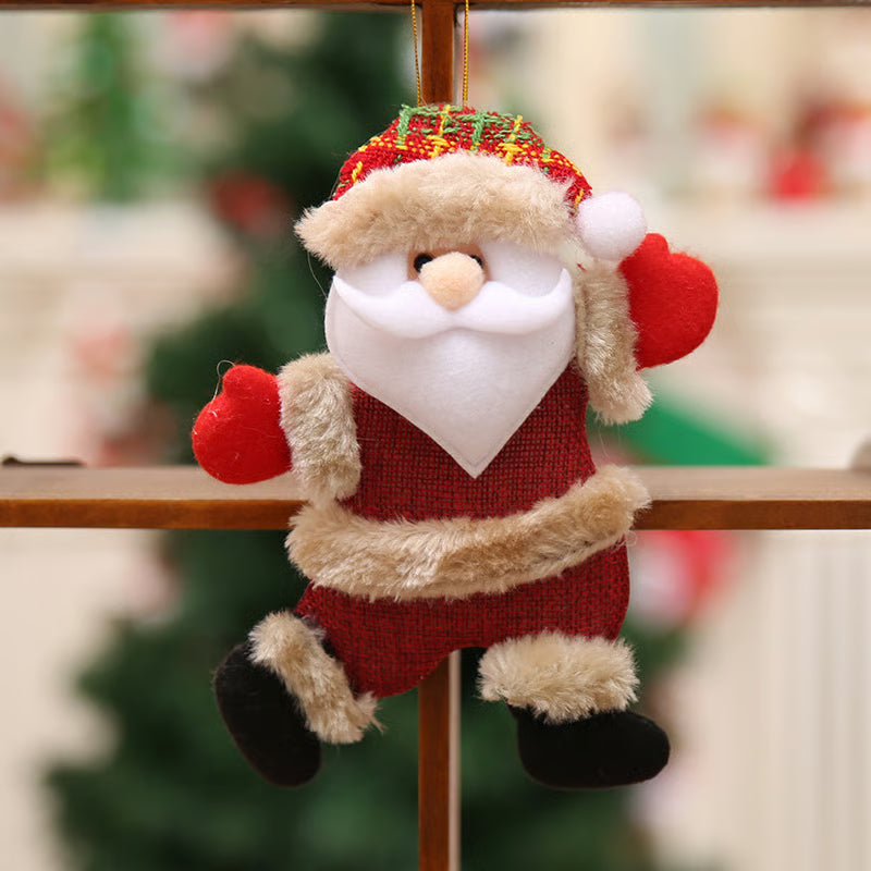 Christmas tree accessories Christmas mini figurines