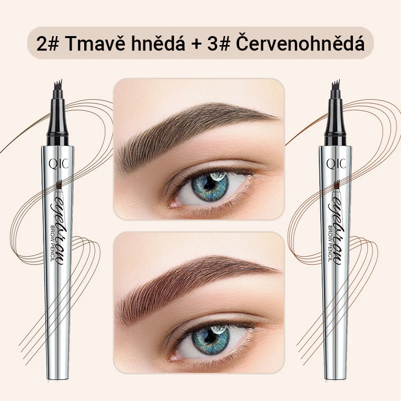 Višenamjenska olovka za obrve s 4 nastavka (2 komada,🎁1 gratis)