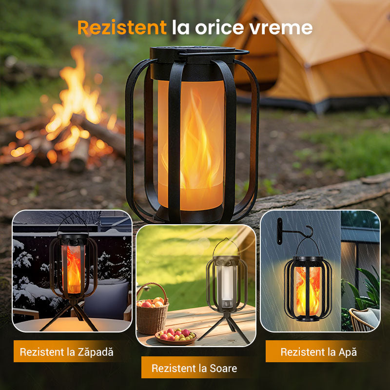 🌞Ofertă de vară 🔥Lanterna solară pentru exterior cu 4 moduri