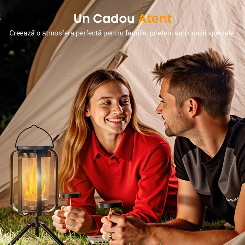 🌞Ofertă de vară 🔥Lanterna solară pentru exterior cu 4 moduri