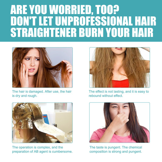 Silk & Keratin Hair Straightening Cream
