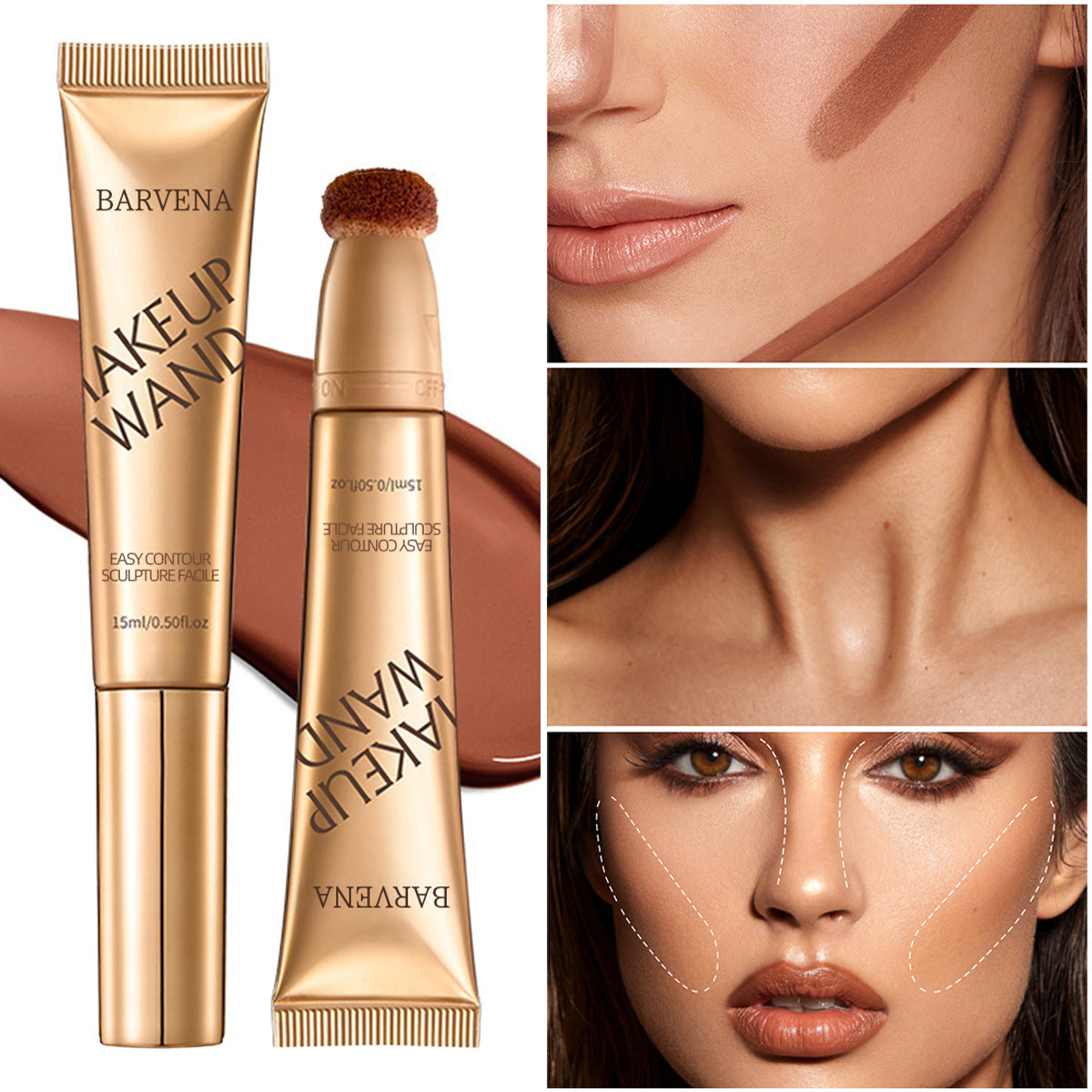 Contour wand & Blush highlights wand duo