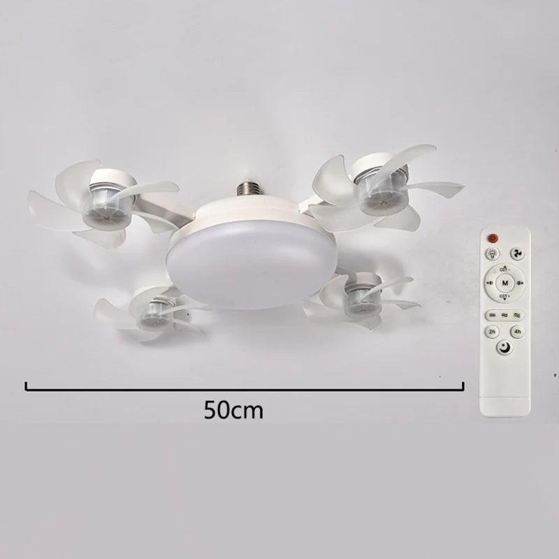 đ„đ Mennyezeti ventilĂĄtor beĂ©pĂtett LED lĂĄmpĂĄval, praktikus tĂĄvirĂĄnyĂtĂłval otthoni szobĂĄkhoz âš