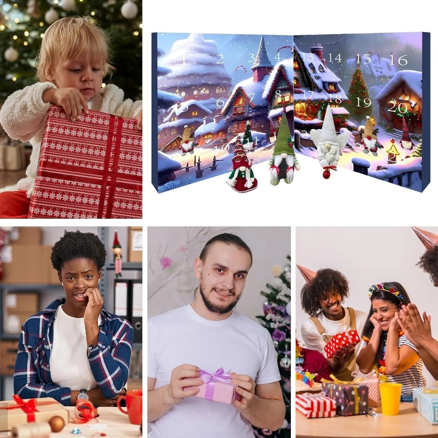 2025 Adventní kalendář s vánočními skřítky