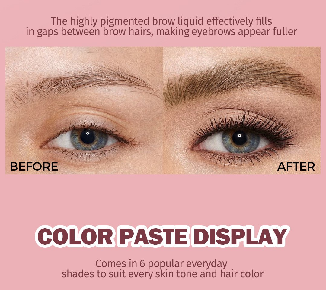 Angled Brow Brush Liquid Brow Paste
