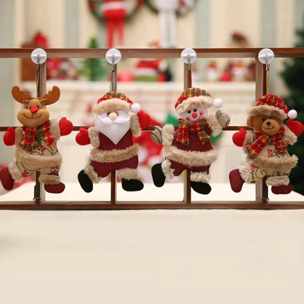 Christmas tree accessories Christmas mini figurines