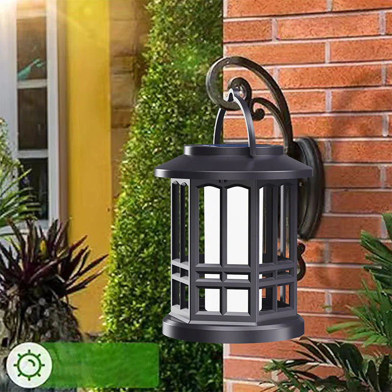 🏮Nadograđena solarna lampa s efektom treperavog plamena✨ - vodootporna i savršena za vanjsku upotrebu