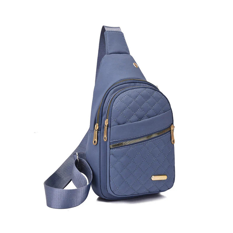【🔥Preprosta in elegantna!】👝Torba za čez ramo - velika prostornina, vodoodporna, možnost povezave s podatkovnim kablom