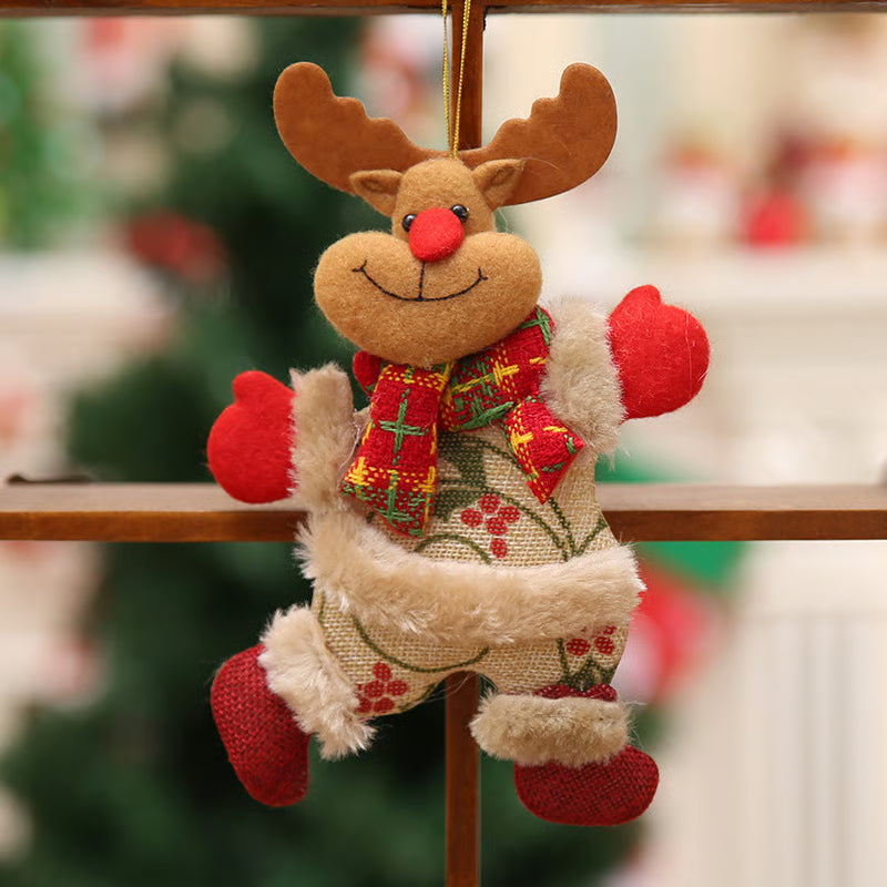 Christmas tree accessories Christmas mini figurines