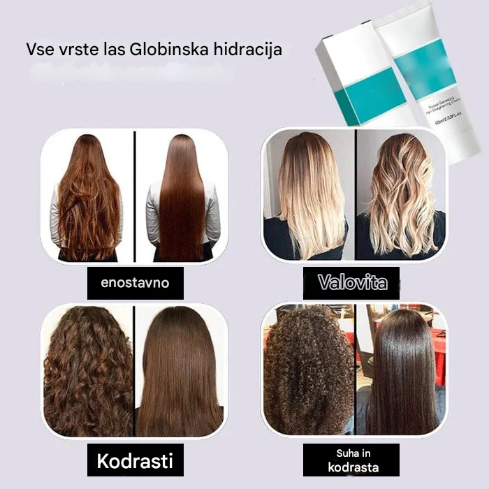 (🔥Kupi 1, dobi 1 gratis🔥)Krema za ravnanje las s keratinom