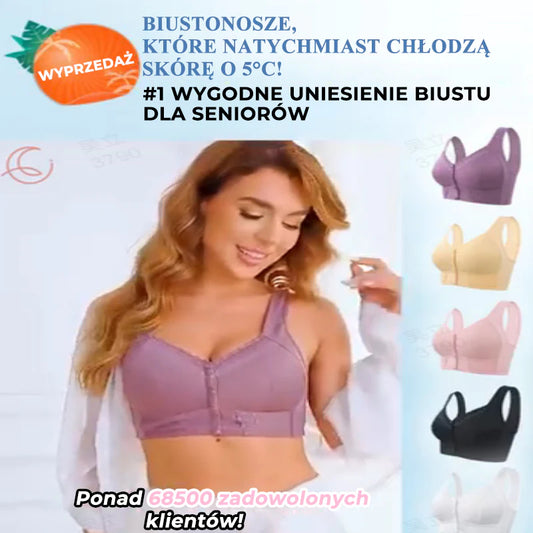 【✨1+1 gratis】Prozračan i udoban grudnjak za žene s kopčanjem sprijeda
