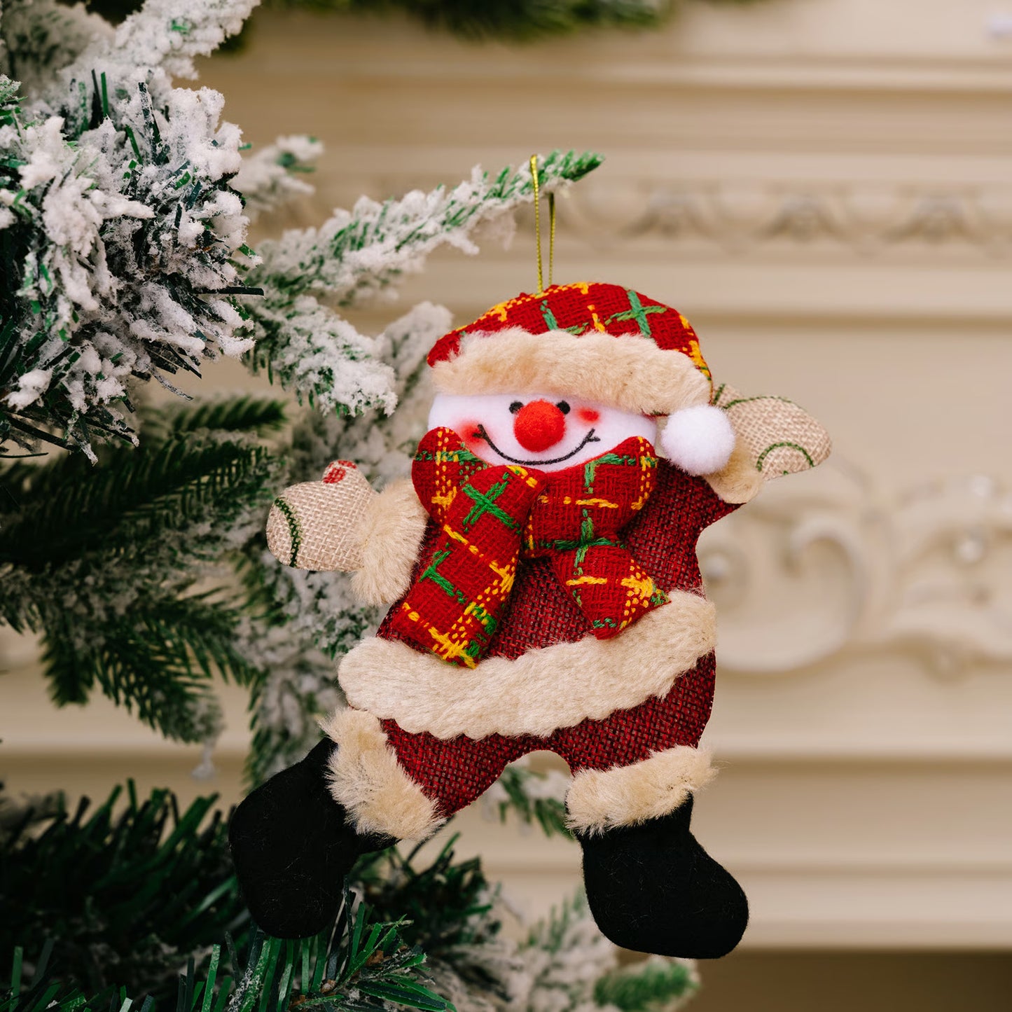 Christmas tree accessories Christmas mini figurines
