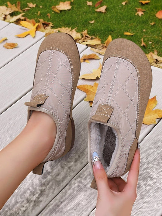 【🔥Ogrejte si noge】Slip-on, bombažni, mehki snežni škornji