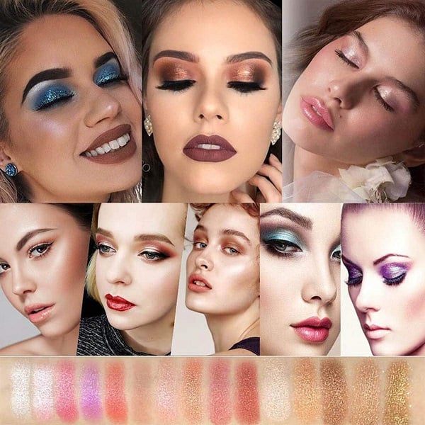 ?LAST DAY 49% OFF✨10 Colors Sparkle Shimmer Eyeshadow Palette