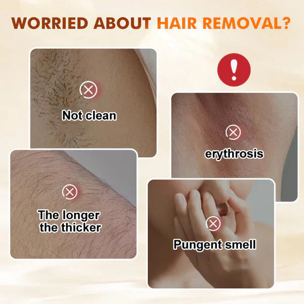 (🔥Kupite 1, dobite 1 gratis🔥)Vsestranska, aromatična krema za odstranjevanje dlak z blago formulo