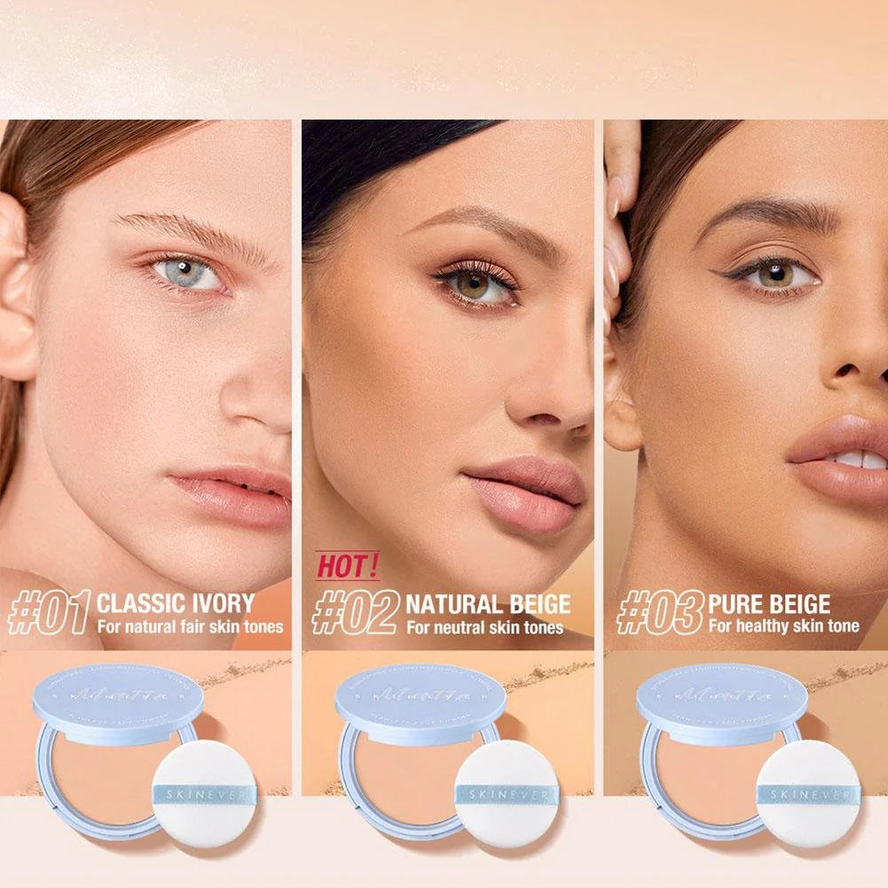 Matte powder compact