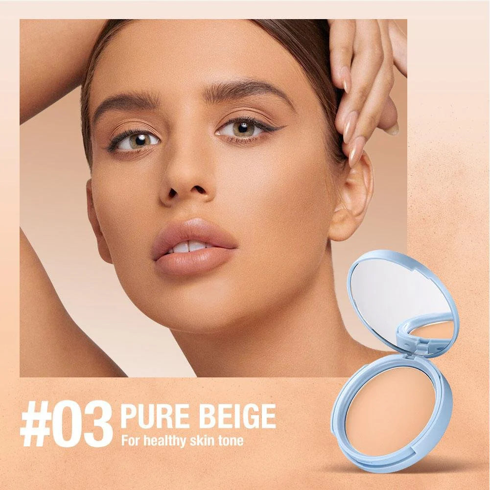 Matte powder compact