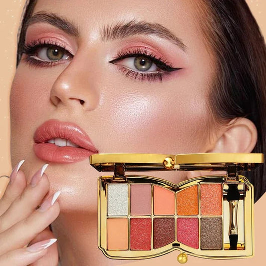 ?LAST DAY 49% OFF✨10 Colors Sparkle Shimmer Eyeshadow Palette