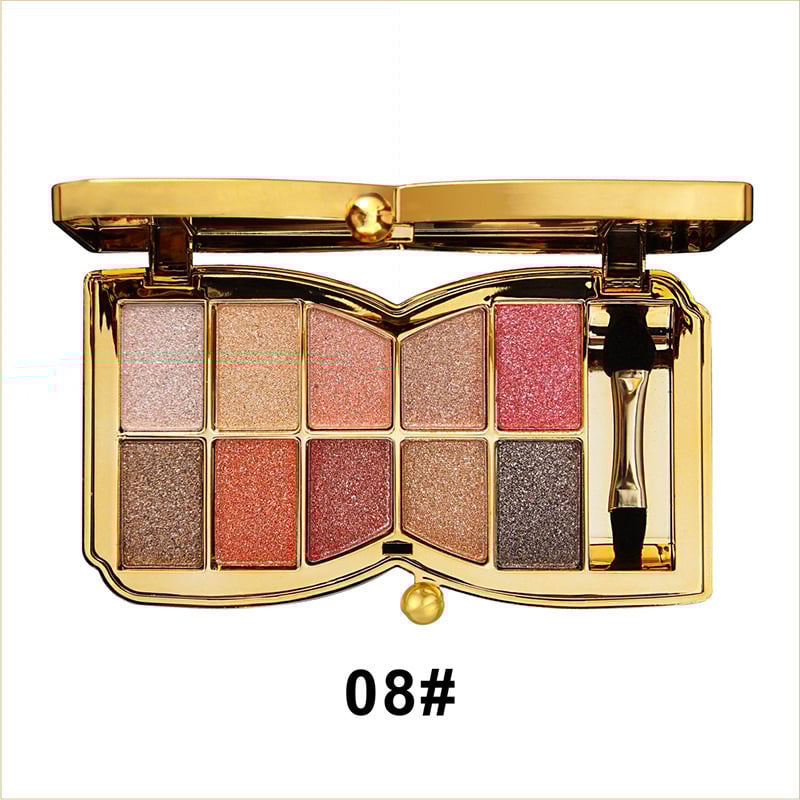 ?LAST DAY 49% OFF✨10 Colors Sparkle Shimmer Eyeshadow Palette