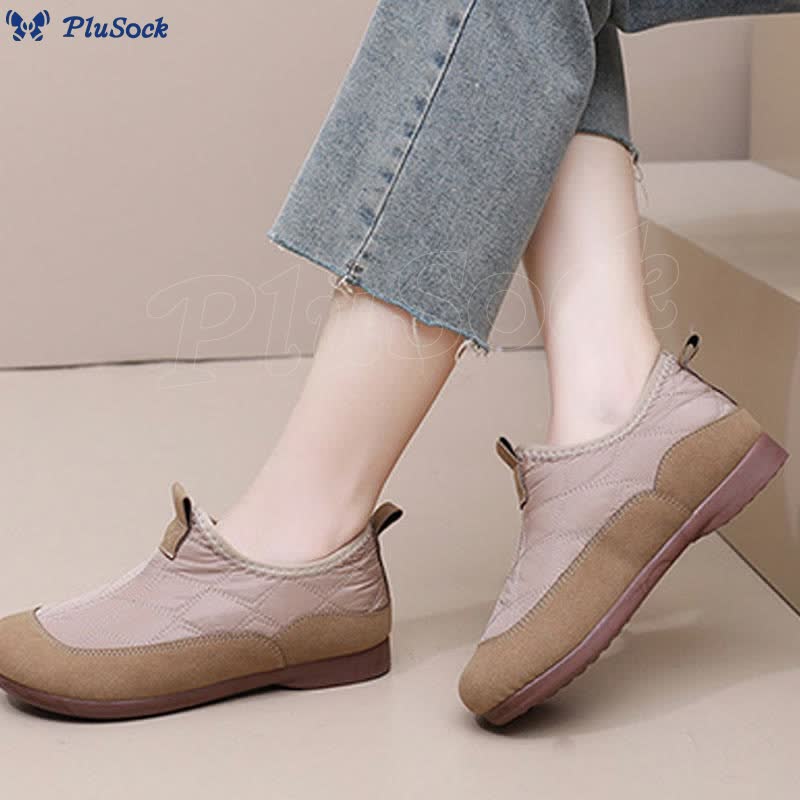 【🔥Ogrejte si noge】Slip-on, bombažni, mehki snežni škornji