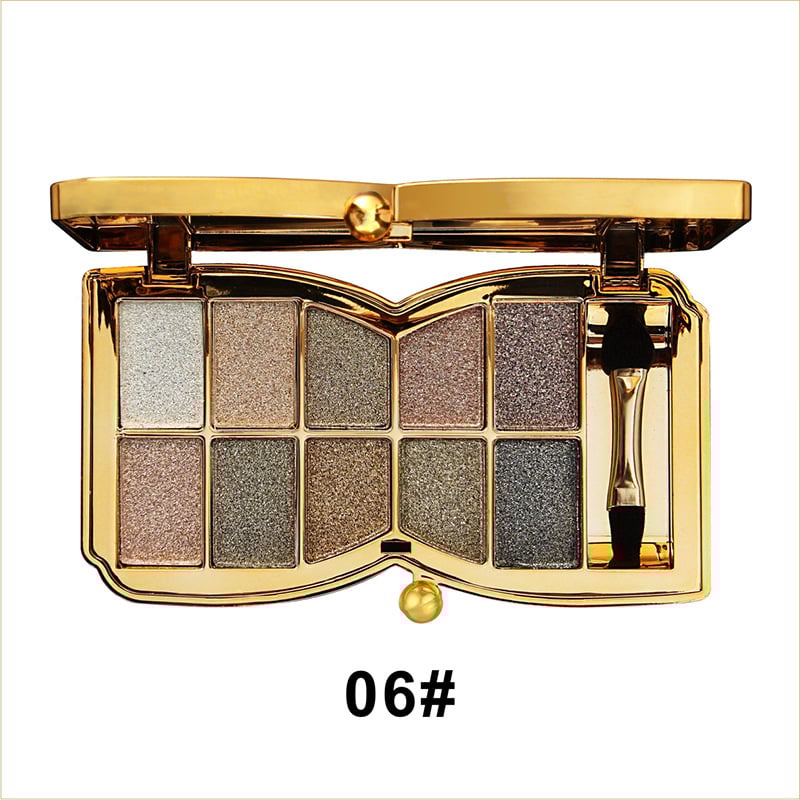?LAST DAY 49% OFF✨10 Colors Sparkle Shimmer Eyeshadow Palette