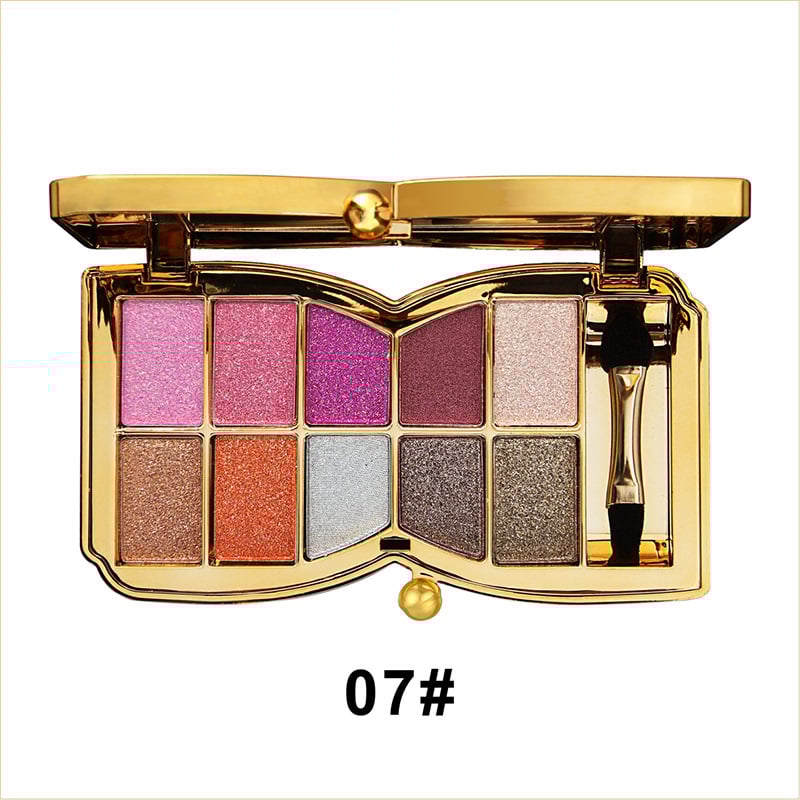 ?LAST DAY 49% OFF✨10 Colors Sparkle Shimmer Eyeshadow Palette