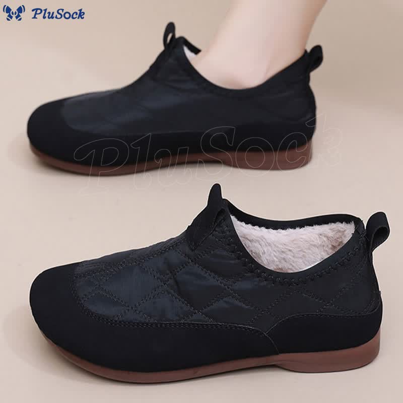 【🔥Ogrejte si noge】Slip-on, bombažni, mehki snežni škornji