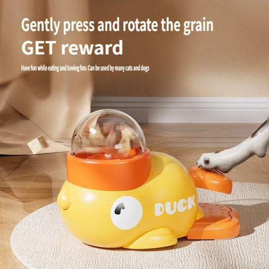 Interactive play meets tasty rewards! Simply press and twist to release treats—keep your pet entertained, engaged, and happily occupied for hours.