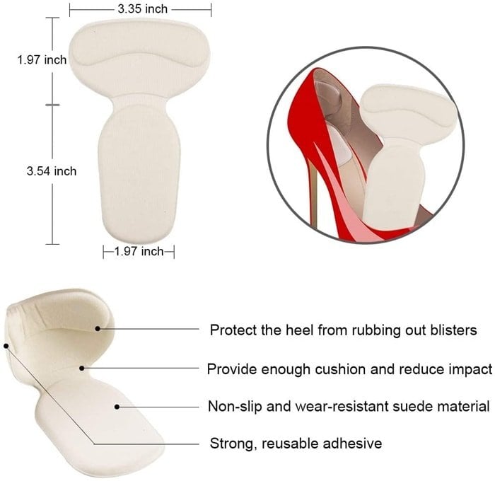 ?Comfortable Heels Cushioning Pads