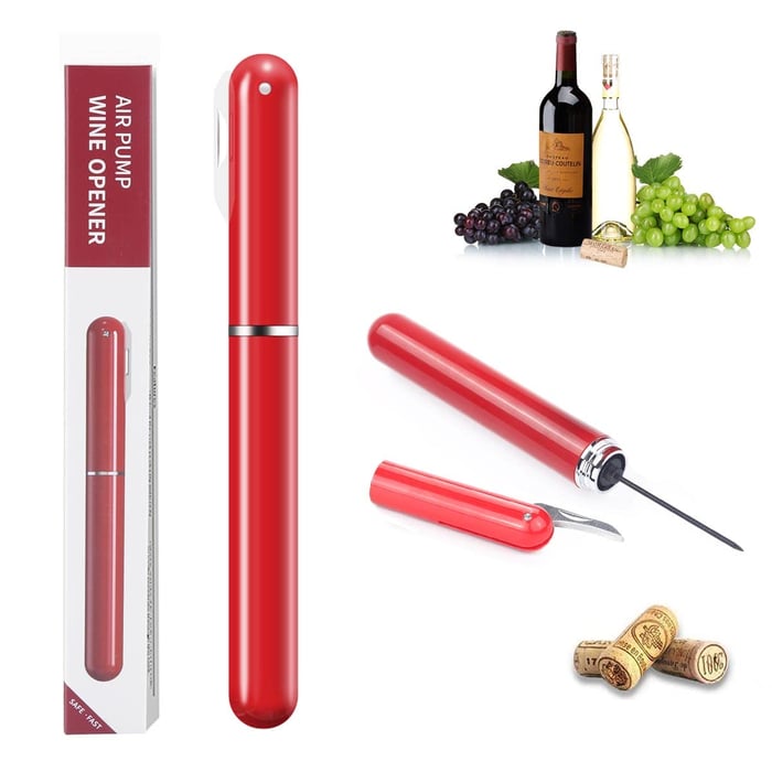 🍷Otvarač za vinske boce pod tlakom (jednostavan, štedi rad, štedi vrijeme)