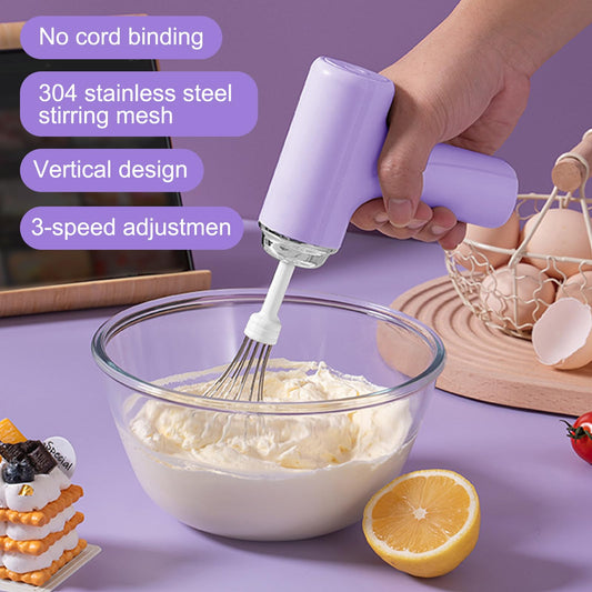 ? Embrace Cord-Free Cooking Freedom✨ Cordless Handheld Electric Mixer - For Effortless, Mess-Free Mixing Anytime, Anywhere! ?