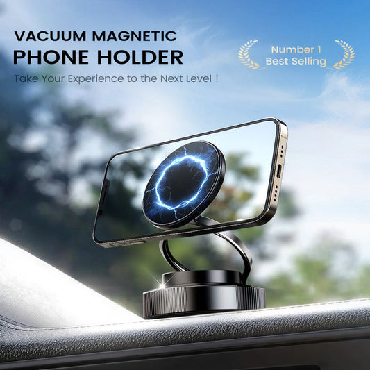 🔥Kupite več, prihranite več🔄360° nastavljivo vakuumsko magnetno držalo za telefon📱🚗