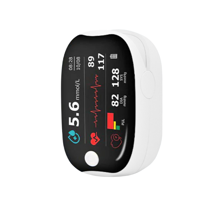 【✨Vedno spremljajte svoje zdravje】Clinclii™ GlucoSense Pulzni oksimeter s prstno sponko