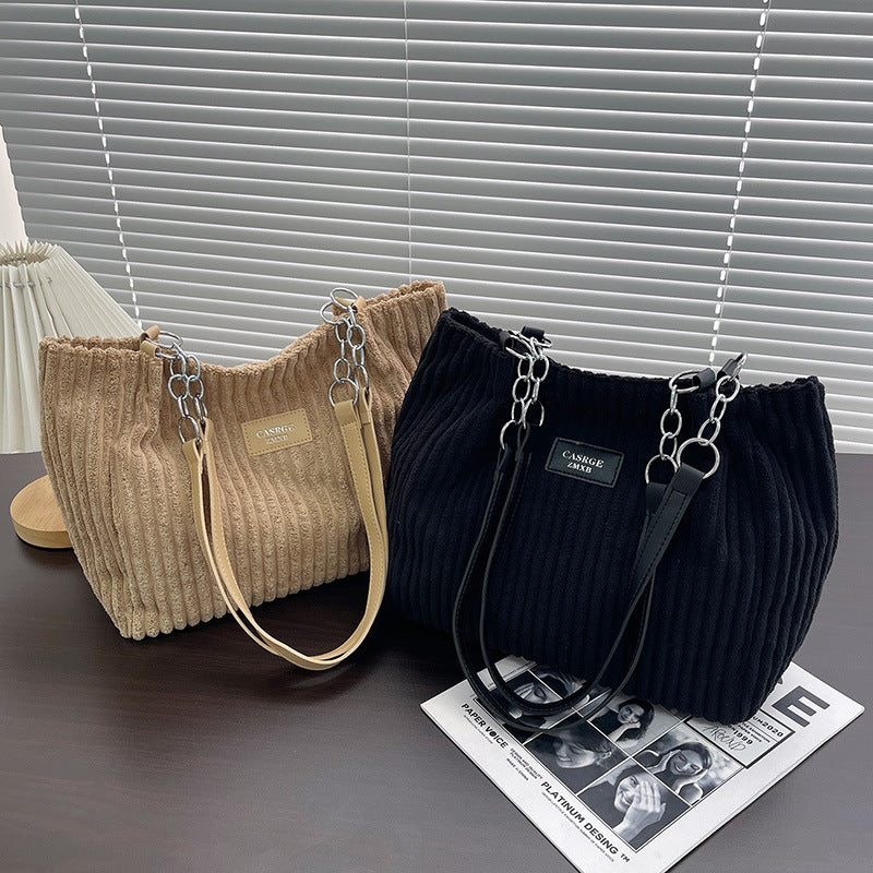 【✨Preprosto in elegantno! 】Julia™ | Torba iz bombažnega žameta 👝