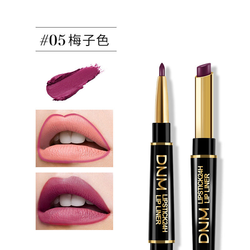 ?2-in-1 Waterproof Lipstick Lip Liner