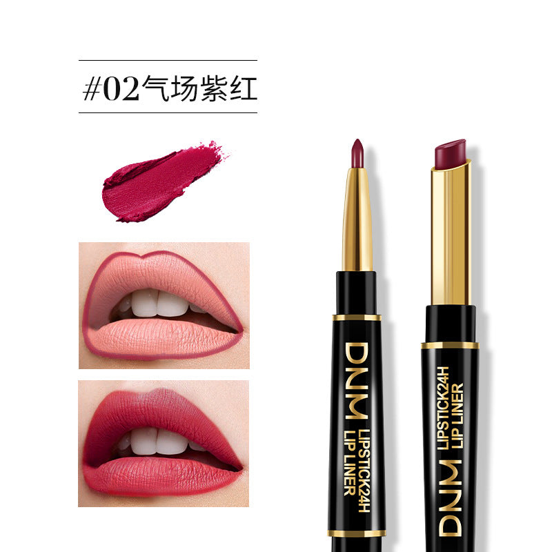 ?2-in-1 Waterproof Lipstick Lip Liner