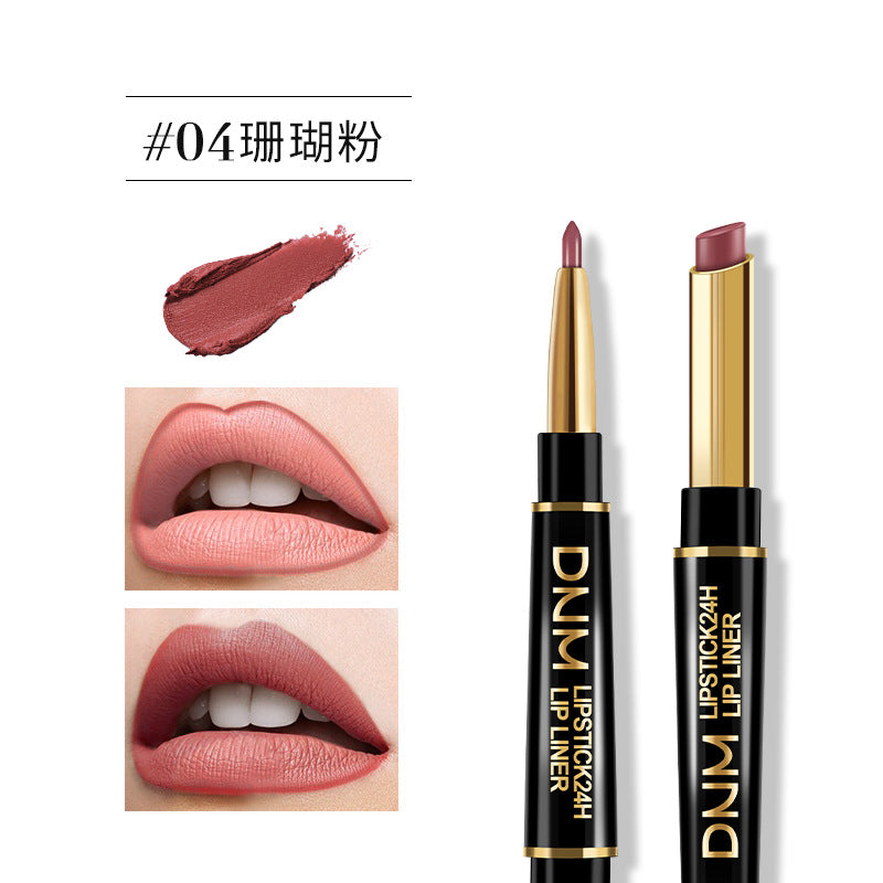 ?2-in-1 Waterproof Lipstick Lip Liner
