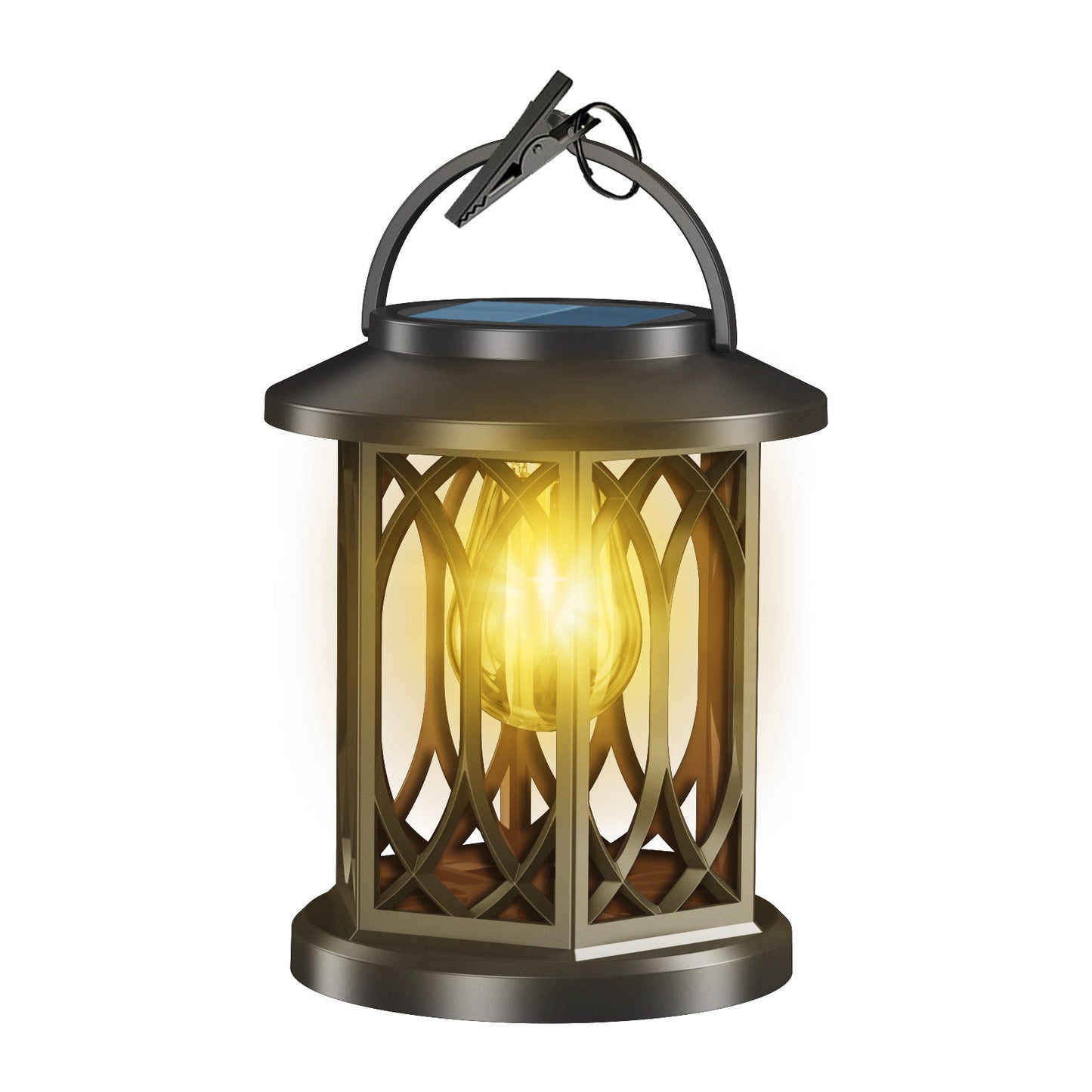 🏮Nadograđena solarna lampa s efektom treperavog plamena✨ - vodootporna i savršena za vanjsku upotrebu