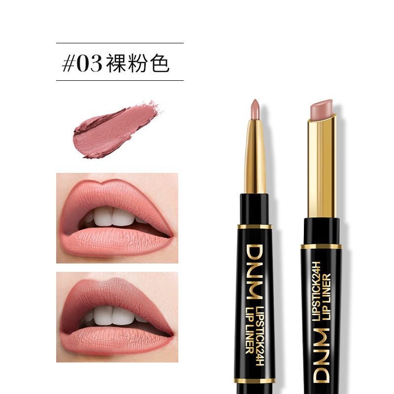 ?2-in-1 Waterproof Lipstick Lip Liner