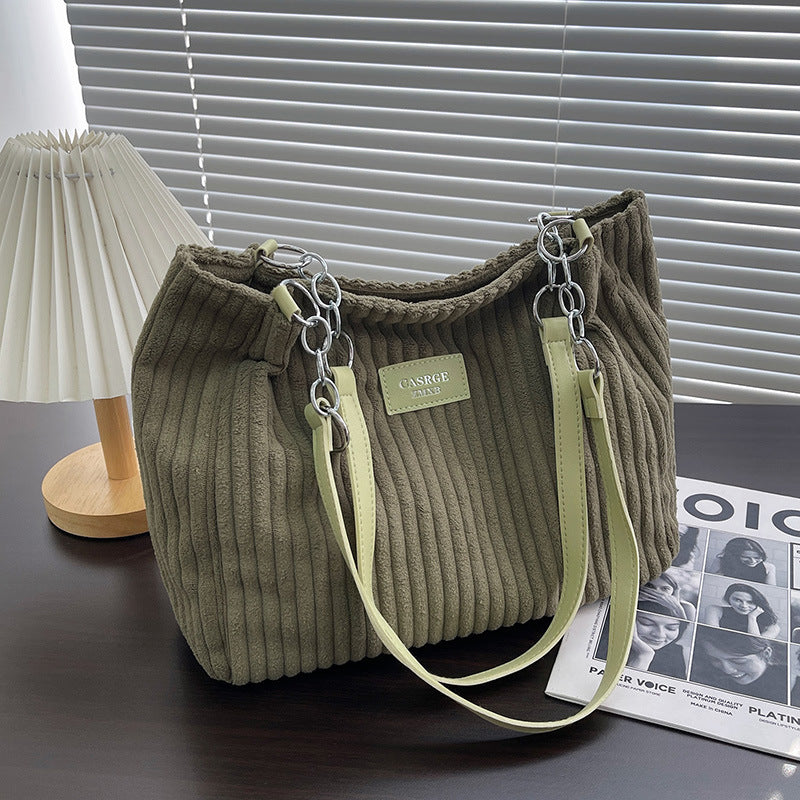 【✨Preprosto in elegantno! 】Julia™ | Torba iz bombažnega žameta 👝