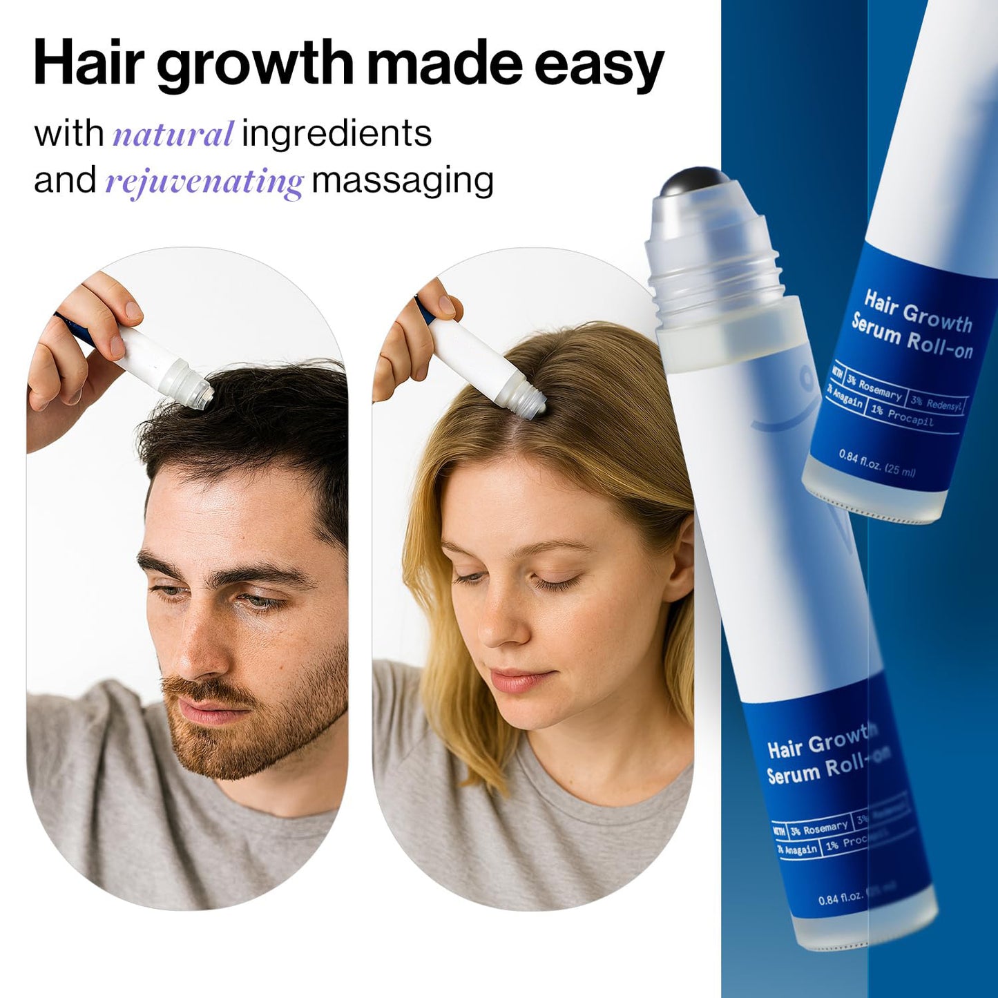 (❗Omogoča vam goste lase🔥) Serum za lase【🔥Kupite 1, dobite 1 gratis】