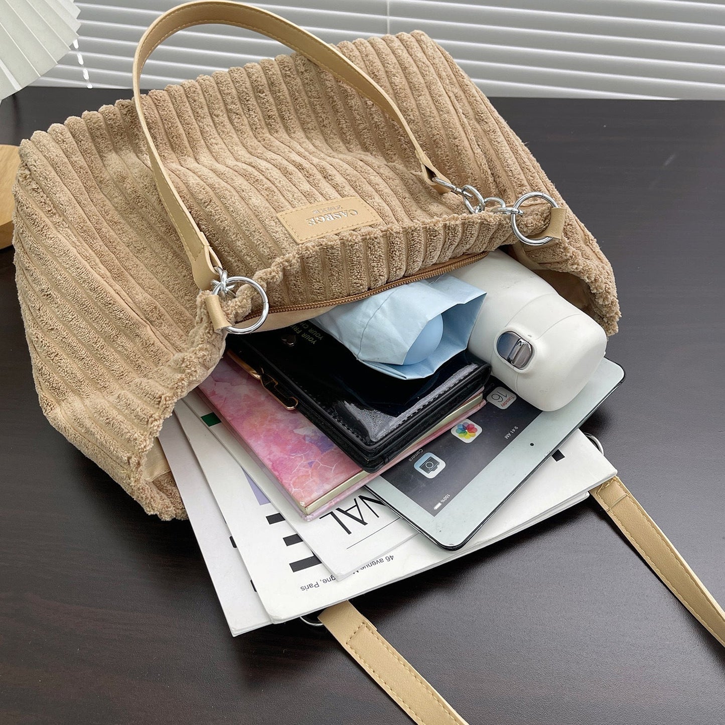【✨Preprosto in elegantno! 】Julia™ | Torba iz bombažnega žameta 👝