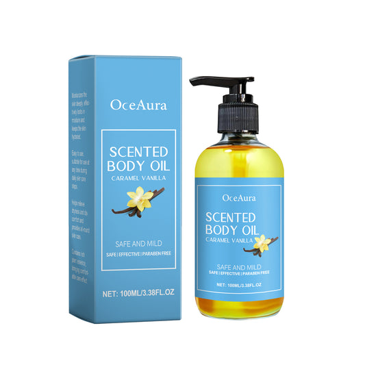 Moisturizing and hydrating skincare massage oil for nourishing the skin