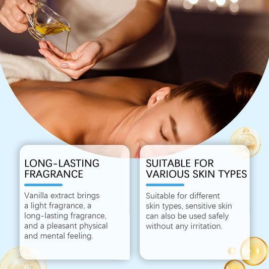 Moisturizing and hydrating skincare massage oil for nourishing the skin