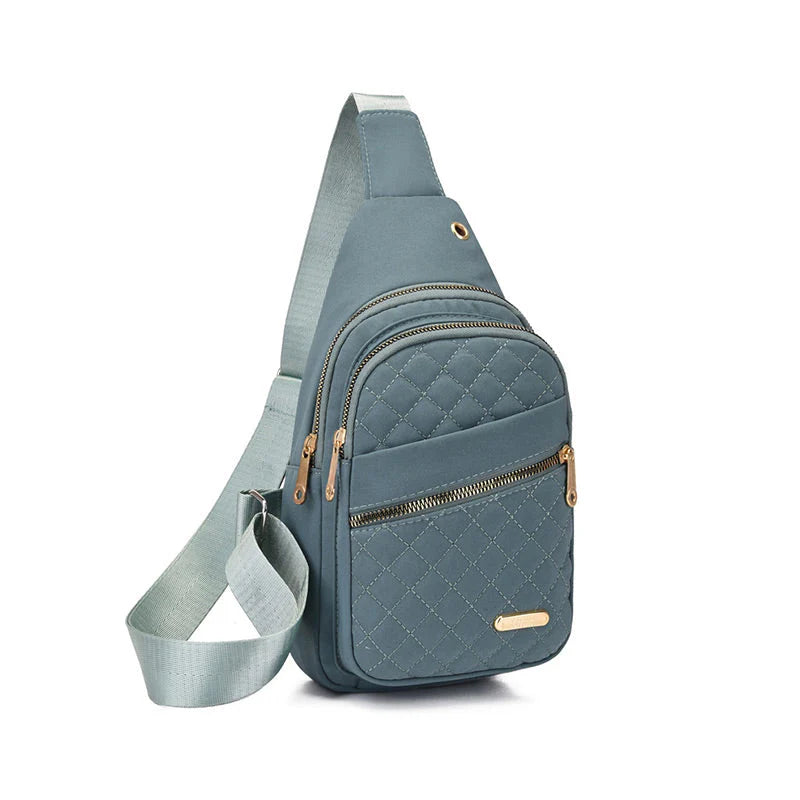 【🔥Preprosta in elegantna!】👝Torba za čez ramo - velika prostornina, vodoodporna, možnost povezave s podatkovnim kablom