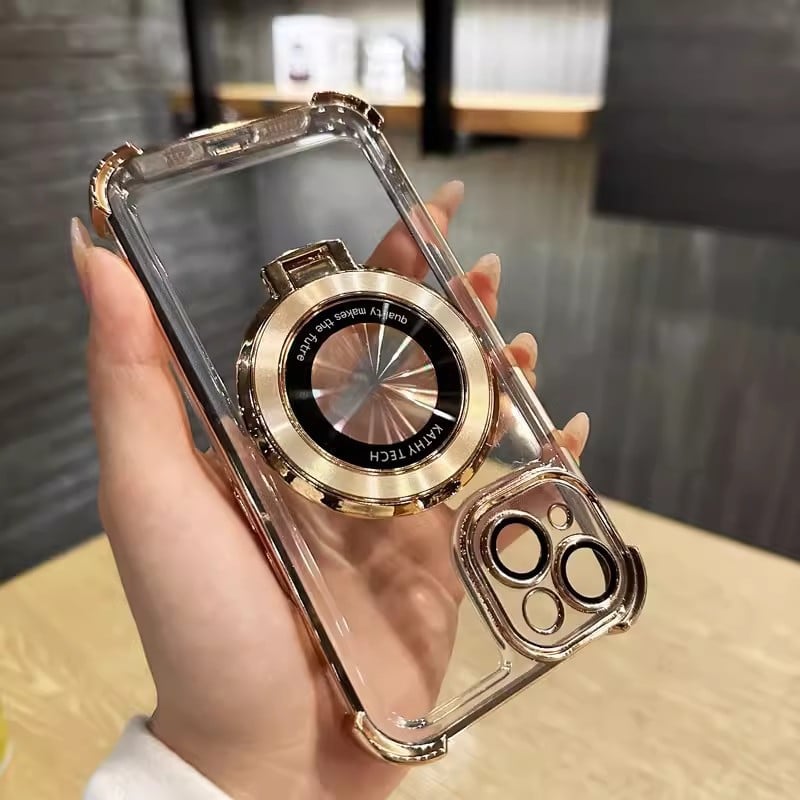📱【Združljivo z vsemi iPhoni】Magnetni ovitek za iPhone z zračnimi blazinami na štirih vogalih, odporen proti udarcem. Zaščitite varnost svojega telefona!
