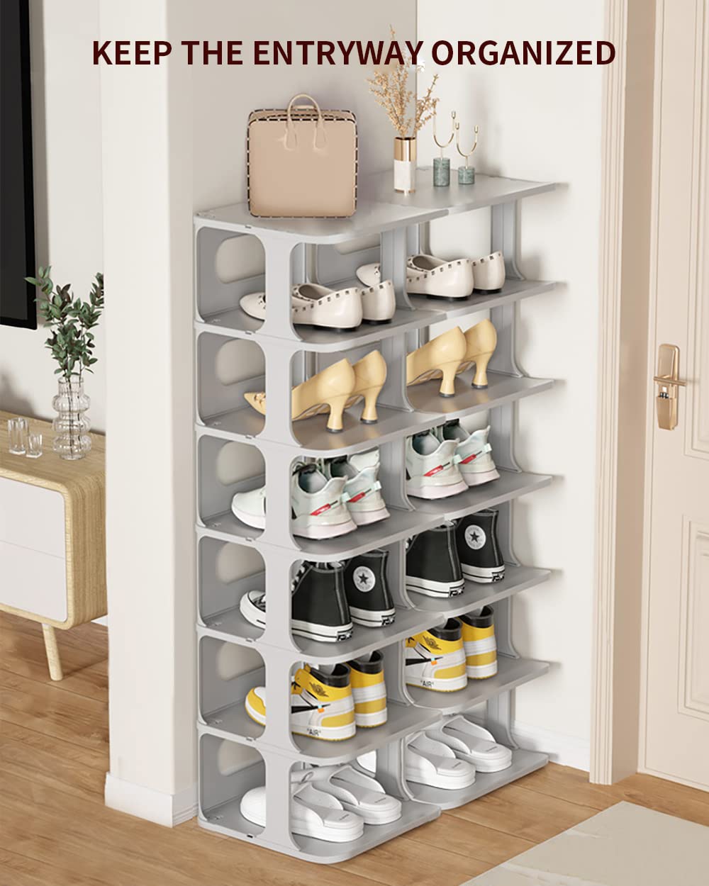 Multi-Layer Shoe Rack Storage Organizer