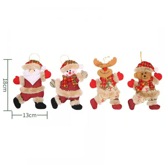 Christmas tree accessories Christmas mini figurines