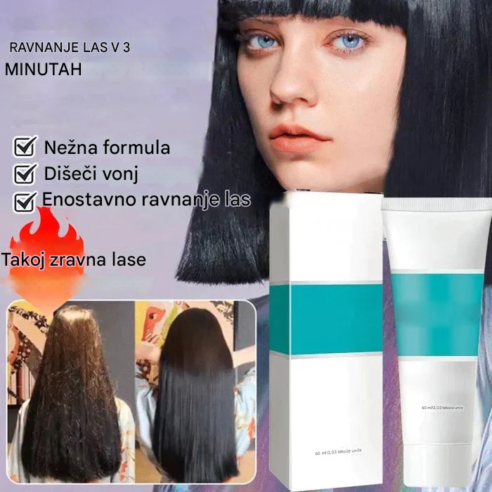 (🔥Kupi 1, dobi 1 gratis🔥)Krema za ravnanje las s keratinom